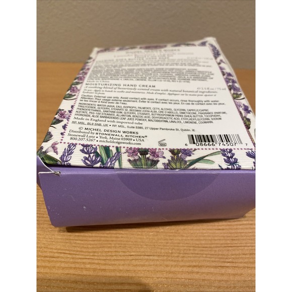 Michel Design Works LAVENDER ROSEMARY HAND SOAP 4.7 Oz HAND CREAM 2.5 Oz SET-New - Picture 3 of 4